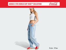 Брюки бананы Adidas x Coca-Cola
