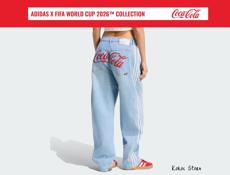 Брюки бананы Adidas x Coca-Cola