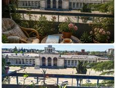 2-ком..квартира(без ремонта) с видом на привокзальную площадь Сухум