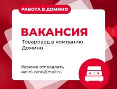 вакансия в Домино -  менеджер - Оператор-товаровед  в компанию 