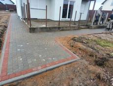 Укладка тратуарной плитки