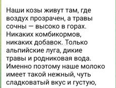 Продается КОЗЬЕ МОЛОКО. СЫР