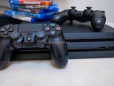 🔥 PlayStation 4 slim+ 3 геймпада | Отличное состояние | Готова к игре