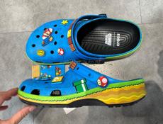 Crocs Mario размеры 36-45