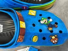 Crocs Mario размеры 36-45