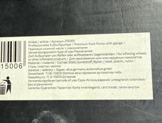 Ножной насос с манометром 