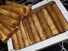 Вафельные трубочки 