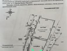 В центре Цандрипша прадаю участк 6 сотак дакументы в парядке