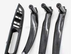 Набор 4шт. накладки на ручку двери Carbon LHD для BMW