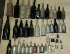 Куплю. Бутылки стеклянные старые винтажные