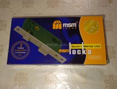 Замок Врезной MSM ML62 (SN) (никель) [тег. замки]