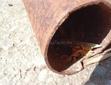 Две трубы одна 390м  другая 418м толщину не знаю на фото видно 8 т