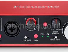 Внешняя звуковая карта Focusrite Scarlett 2i4 2nd Gen