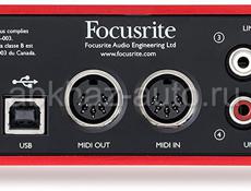 Внешняя звуковая карта Focusrite Scarlett 2i4 2nd Gen