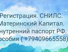 Делаем пособия и материнский капитал РФ..