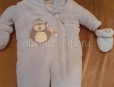 Детский комбензон новый фирмы Baby blue для выпески самый раз.