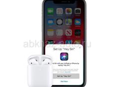 iPhone X and AirPods 