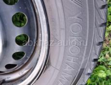 Комплект дисков с зимними колесами на хонду Фит р14