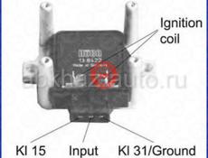 Коммутатор без катушки VW: Passat 1.8i/2.0i 88- \ SEAT: Ibiza II 1.0i/1.3i/1.4i/1.6i/1.8i/2.0i 93- \ AUDI: 80 2.0i 91- \ PEUGEOT: 405 II 1.6i 92-