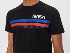 Футболка мужская хлопковая Nasa, S (EUR), XL (EUR)