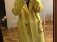 Жёлтое женское пальто в идеальном состоянии 