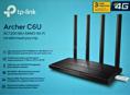 Роутер Wi-Fi гигабитный TP-LINK Archer C6U (4x1Gbit, 2.4/5GHz, 4G) + 4G модем