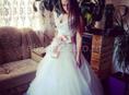 Выпускное-свадебное платье