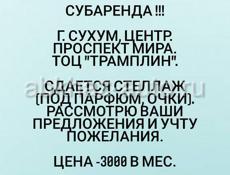 Субаренда. Центр Сухума