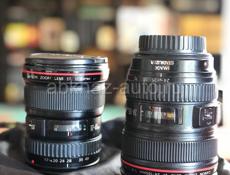 Продаю объективы на Canon 24-105mm и 17-40 mm