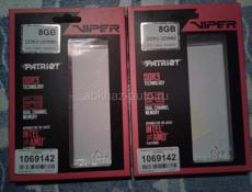 patriot viper ddr3 pc3-12800 1600mhz 16гб. 2 по 8гб гарантия днс 120месяцев.