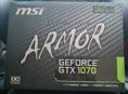 Видеокарта MSI GTX 1070 ARMOR