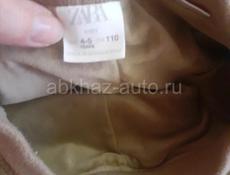 Брюки теплые детские фирмы zara,б/У см110