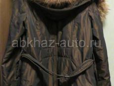 куртка жен с капюшононом утепленная 46-48 р