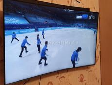 Samsung 4k с изогнутым экраном размер 55"