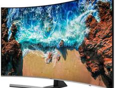 Samsung 4k с изогнутым экраном размер 55"