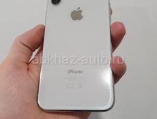 iPhone x 64 gb silver 