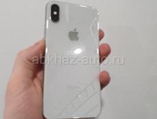 iPhone x 64 gb silver 