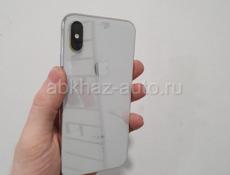 iPhone x 64 gb silver 