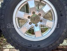 Колеса Nokian Rockproof M/T 265/70 R17 на дисках Weds