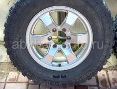 Колеса Nokian Rockproof M/T 265/70 R17 на дисках Weds