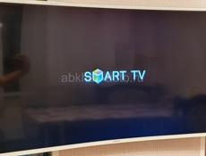4К изогнутый Samsung smart TV 