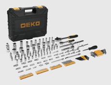 Профессиональный набор инструментов для авто DEKO DKAT150 в чемодане (150 предметов) Под заказ с доставкой на дом