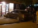 Автомобиль с детьми врезался в магазин в Сухуме