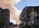 Сегодня в Сухуме примерно в 16:00 в окрестностях района "Маяк" поднялся огромный столб дыма.