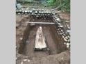 Археолог: впервые в Абхазии нашли свинцовый саркофаг
