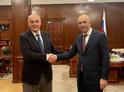 Президент Абхазии встретился с министром финансов России