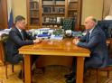 Аслан Бжания встретился с вице-премьером Правительства РФ Александром Новаком