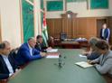 Президент Абхазии обратился к представителям UNDP оказать содействие в реставрации Бедийского храма