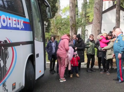 Новая группа беженцев из Донбасса прибыла утром в Абхазию
