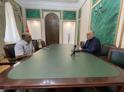 Президент Аслан Бжания встретился с Джансухом Адлейба